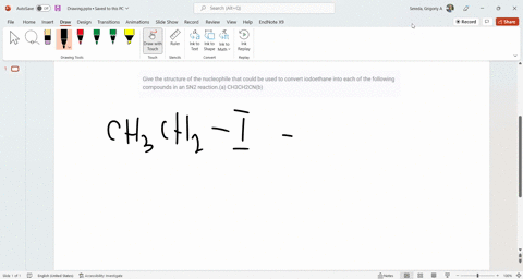 give-the-structure-of-the-nucleophile-that-could-be-used-to-convert-iodoethane-into-each-of-the-following-compounds-in-an-sn2-reactiona-ch3ch2cnb-32294