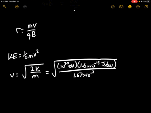 particles-in-cosmic-rays-are-mostly-protons-which-have-energies-up-to-about-1020-ev-where-1-ev-is-the-change-in-the-kinetic-energy-of-an-electron-moving-through-a-potential-difference-of-1-v-use-this-