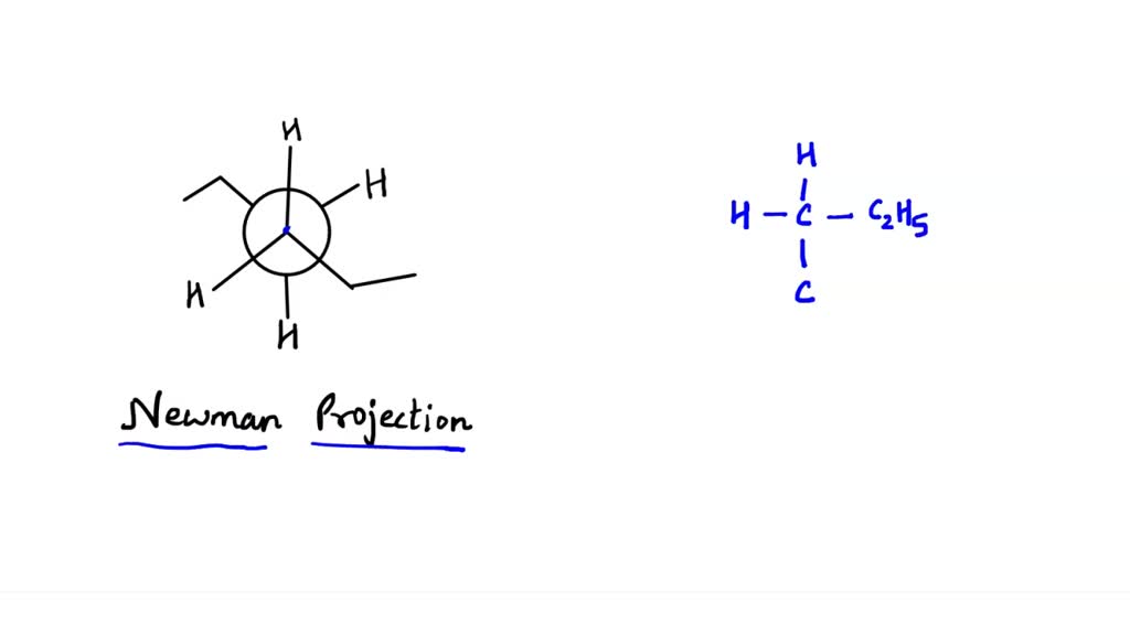 SOLVED: Which molecule does the following Newman projection correspond ...