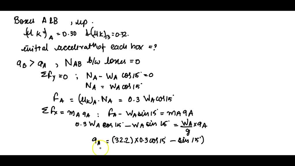 SOLVED Boxes A and B are at rest on a conveyor belt that is initially