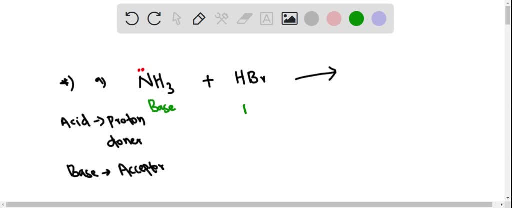 Solved: (a) Write Down An Equation For The Reaction Of Ammonia Solution 