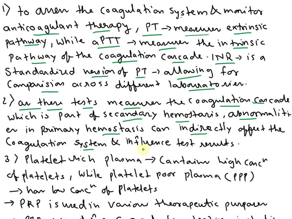 SOLVED: The assessment finding that requires immediate follow-up is INR ...