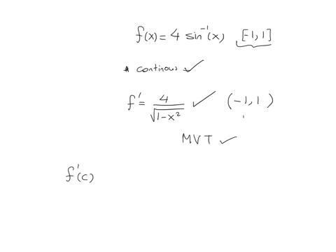 a-function-fx-and-interval-a-b-are-given-check-if-the-mean-value-theorem-can-be-applied-to-f-on-a-b-if-so-find-all-values-c-in-a-b-guaranteed-by-the-mean-value-theorem-note-if-the-mean-value-theorem-5