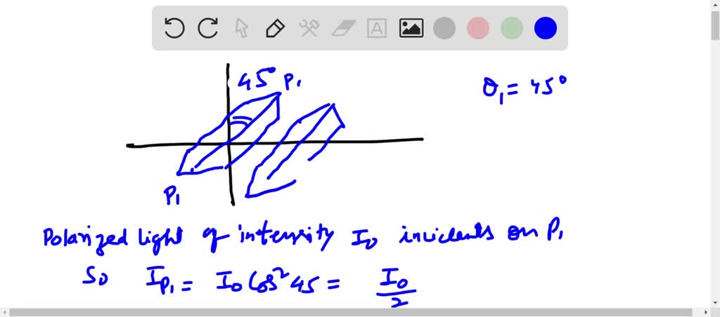 SOLVED: Linearly polarized light of intensity I0 is incident on a ...