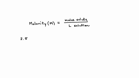what-is-the-molar-concentration-of-a-solution-made-by-dissolving-25-mol-of-kcl-in-enough-water-to-produce-450-ml-of-solution