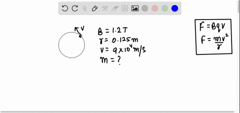 singly-charged-ion-of-unknown-mass-moves-in-a-circle-of-radius-125-cm-in-a-magnetic-field-of-12-t-the-speed-of-the-ion-is-90x104-mls-what-is-the-mass-of-the-ion-27942