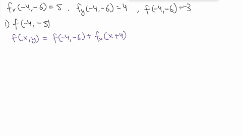 point-suppose-that-fy-is-a-smooth-function-and-that-its-partial-derivatives-have-the-values-fz-46-5-and-fy-4-6-4-given-that-f-4-6-3-use-this-information-to-estimate-the-value-of-f_3-5-note-t-15556
