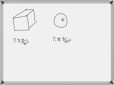 you-have-two-objects-made-of-the-same-substance-object-1-is-a-cube-with-a-mass-of-2459-g-you-measure-the-side-of-the-cube-using-a-ruler-and-find-it-to-be-317-cm-object-2-is-a-sphere-with-a-m-41197