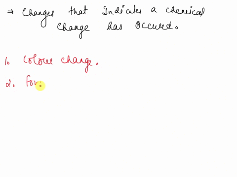 what-are-the-five-clues-that-a-chemical-change-has-occurred-83121