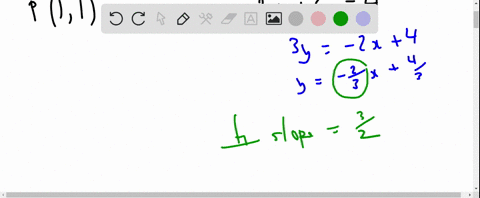 find-an-equation-of-the-straight-line-that-passes-through-point-p-1-1-and-is-perpendicular-to-the-line-2x3y4-85752