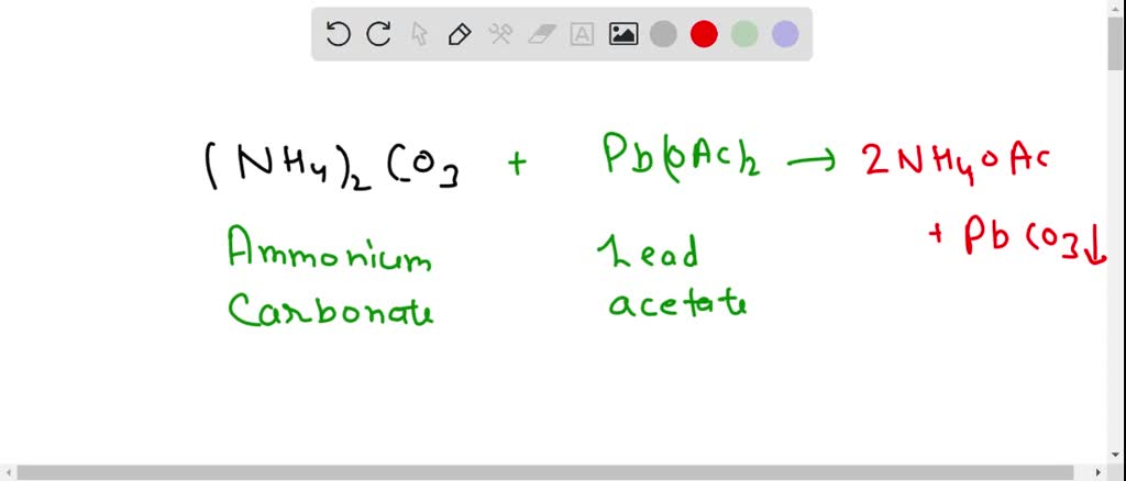 Solved Text Does A Reaction Occur When Aqueous Solutions Of Ammonium Carbonate And Magnesium 3471