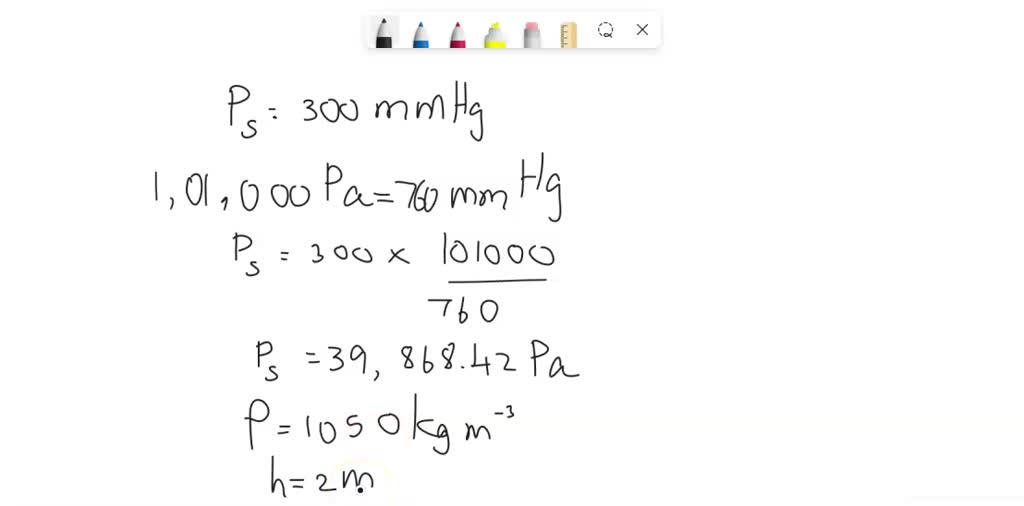 Blood pressure at the 2025 brain in mm of hg