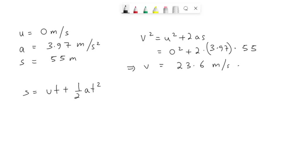 SOLVED In a scene from a television show, a car rolls down an incline