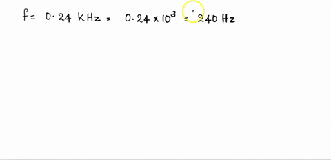 what-is-the-period-of-the-wave-motion-for-wave-with-frequency-of-024-khz-34515