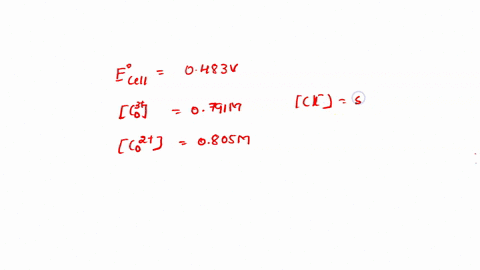 for-the-reaction-2co3aq2claq2co2aqcl2g-e0483-v2co3aq2claq2co2aqcl2g-e0483-v-what-is-the-cell-potential-at-25-cc-if-the-concentrations-are-co3co3-0791-mm-co2co2-0805-mm-and-clcl-500103-mm-and-36038