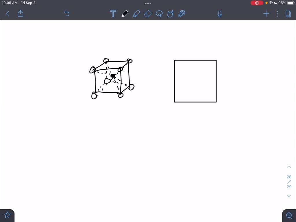 SOLVED: Select The Sketch That Shows Portion Of A Crystal Lattice With ...