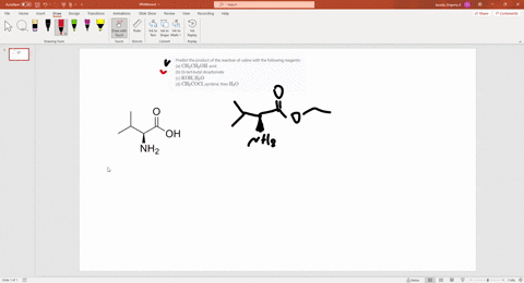predict-the-product-of-the-reaction-of-valine-with-the-following-reagents-a-mathrmch_3-mathrmch_2-3-99938