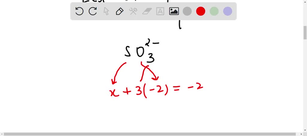 Solved Question Using The Appropriate Guidelines Determine The Oxidation Number For Sulfur In