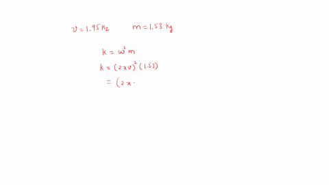 a-mass-of-153-kg-is-attached-to-a-spring-and-the-system-is-undergoing-simple-harmonic-oscillations-with-a-frequency-of-195-hz-and-an-amplitude-of-750-cm-what-is-the-total-mechanical-energy-o-32166