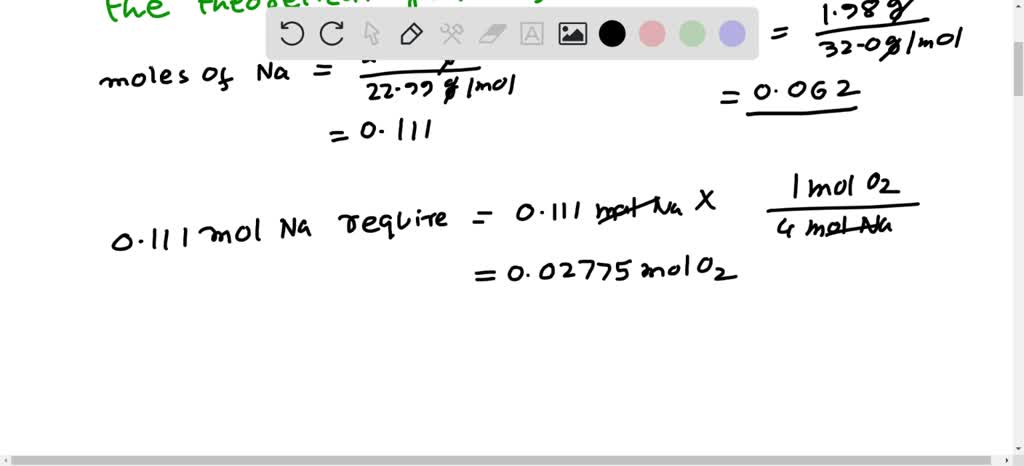 SOLVED: Consider the oxidation of sodium metal to sodium oxide ...