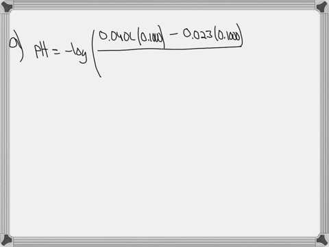 calculate-the-ph-during-the-titration-of-4000-ml-of-01000-m-hcl-with-01000-m-naoh-solution-after-the-following-additions-of-base-a-2300-ml-ph-b-3930-ml-ph-c-4900-ml-ph-96791