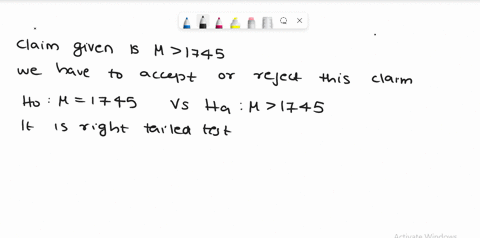 the-following-is-the-test-claim-about-the-population-mean-pat-the-level-of-significance-assume-that-the-population-is-normally-distributed-claim-u-1745-010-32-n-28-and-mean-of-sample-1752-a-07058