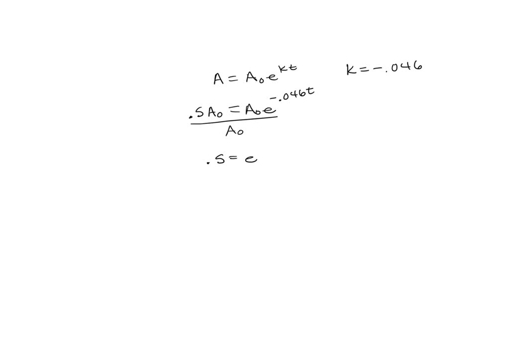 SOLVED A sample of a radioactive substance has an initial mass of 199.