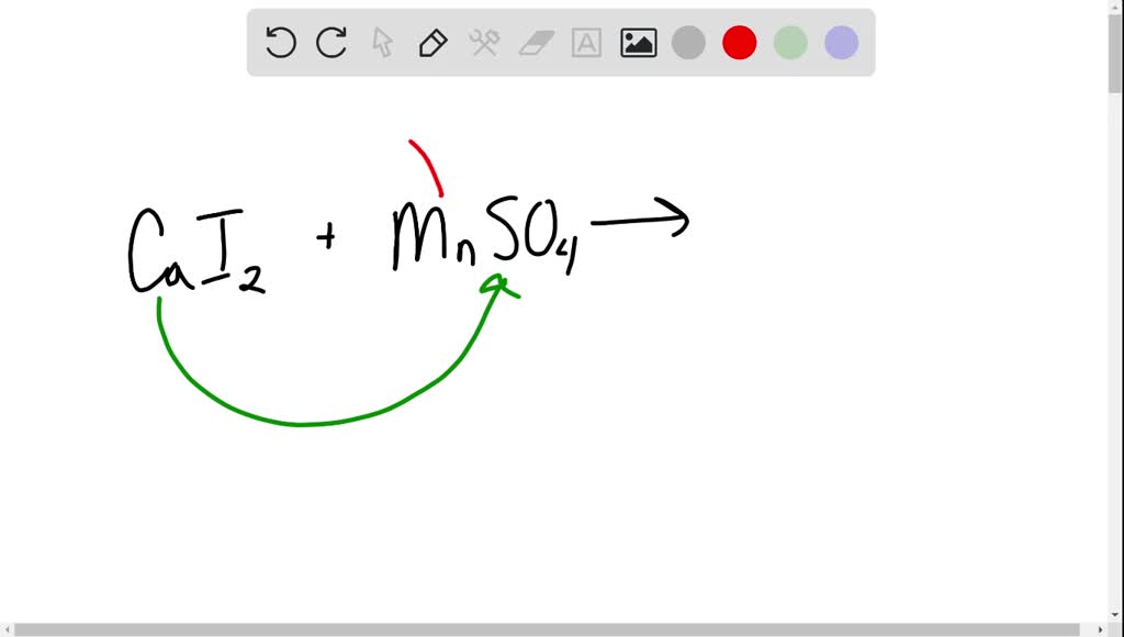 SOLVED Write balanced equation for the doublereplacement