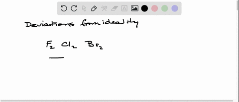 which-gas-would-you-expect-to-deviate-most-from-ideal-behavior-under-conditions-of-low-temperature-f2-cl2-or-br2-explain-2
