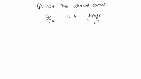 two-coherent-sources-of-intensity-ratio-1-4-produce-an-interference-pattern-the-fringe-visibility-will-be-a-1-b-08-c-04-d-06