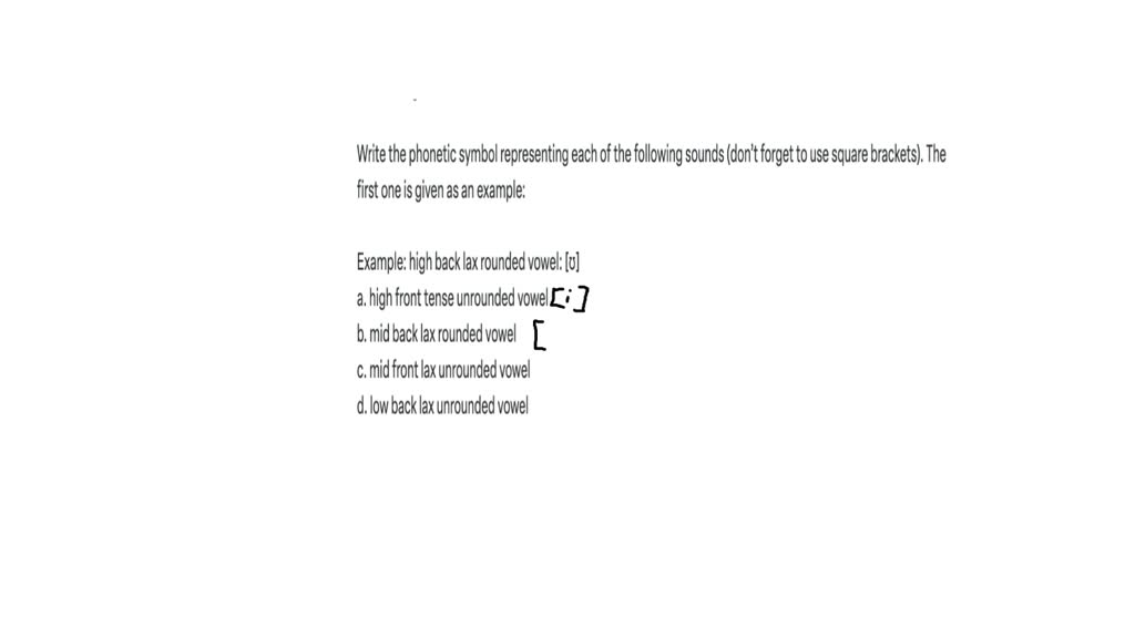 SOLVED Write the symbol representing each of the following
