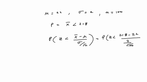 the-average-age-of-all-students-at-a-certain-college-is-22-years-and-the-standard-deviation-is-2-years-what-is-the-probability-that-the-average-age-of-a-randomly-selected-sample-of-100-stude-24703