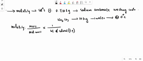 calculate-the-molality-of-each-of-the-following-solutionsa-0710-kg-of-sodium-carbonate-washing-soda-na2co3-in-100-kg-of-watera-saturated-solution-at-0cb-125-g-of-nh4no3-in-275-g-of-watera-mi-82194