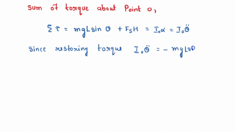 a-pendulum-of-length-l-and-mass-m-has-a-spring-of-force-constant-k-connected-to-it-at-a-distance-h-5-53944