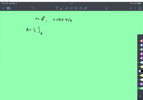 find-the-area-of-the-region-that-is-bounded-by-the-given-curve-and-lies-in-the-specified-sector-r-3-0-6-38002