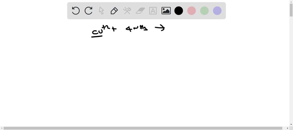 SOLVED: What is the net ionic equation when an aqueous solution of ...