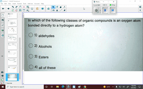 question-1-1-point-in-which-of-the-following-classes-of-organic-compounds-is-an-oxygen-atom-bonded-directly-to-a-hydrogen-atom-1-aldehydes-2-alcohols-3-esters-all-of-these-84862