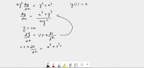 solve-the-initial-value-problem-xy-dydx-y-x-with-y1-2-solve-the-following-bernoulli-differential-equation-dydx-y-yrex-3-solve-the-differential-equation-check-if-its-homogenous-dydx-yx-yxe-4-63527