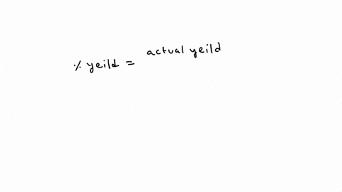 if-reaction-takes-place-in-the-theoretical-yield-is-73-g-an-actual-yield-is-62-g-calculate-the-percent-yield