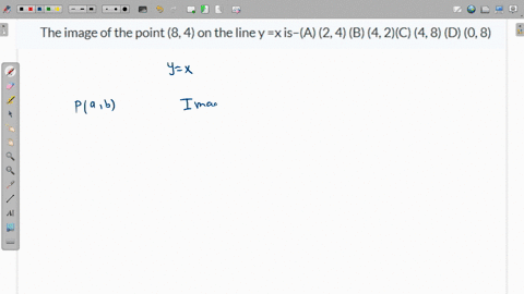 the-image-of-the-point-8-4-on-the-line-y-x-isa-2-4-b-4-2c-4-8-d-0-8-62287