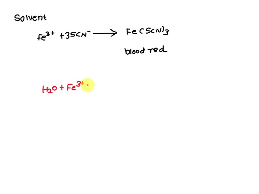 SOLVED: What is a solvent that can be used to dissolve the ions in the ...