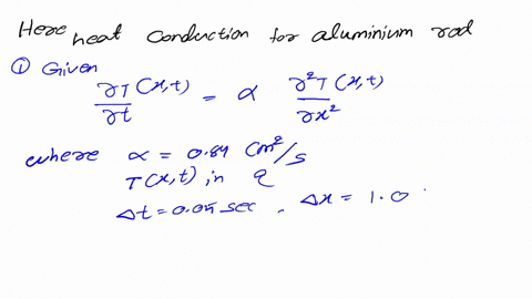assume-the-heat-conduction-an-aluminium-rod-5-ch-length-is-governed-by-the-equation-8txt-8txt-cx-where-the-thermal-diffusivity-is-084-cms-the-temperature-tt-is-in-unit-of-c-the-positions-on1-13347