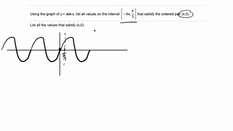 using-the-graph-of-y-sin-x-list-all-values-on-the-interval-4z3-that-satisfy-the-ordered-pair-x0-list-all-the-values-that-satisfy-x0-57888