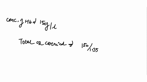 what-is-the-oxygen-binding-capacity-of-hemoglobin-in-a-blood-sample-that-is-100-saturated-with-mathr-16964