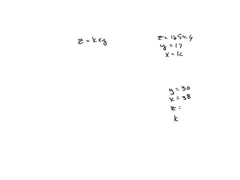 suppose-that-z-varies-jointly-with-x-and-y-find-the-constant-of-proportionality-k-if-z-12546-when-y-17-and-x-18-k-using-the-k-from-above-write-the-variation-equation-in-terms-of-x-and-y-z-using-the-k-