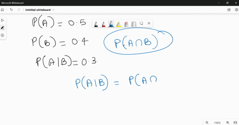 two-events-a-and-b-are-such-that-pa-05-pb-04-and-p-ab-03-find-the-value-of-pa-intersection-b