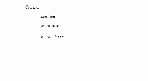 a-population-has-a-mean-mu150-and-a-standard-deviation-sigma25-find-the-mean-and-standard-deviatio-4-70736