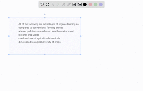 all-of-the-following-are-advantages-of-organic-farming-as-compared-to-conventional-farming-except-afewer-pollutants-are-released-into-the-environment-bhigher-crop-yields-creduced-use-of-agri-24286