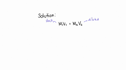 how-many-ml-of-water-must-be-added-to-200-ml-of-65-m-hcl-to-dilute-the-solution-to-20m-84038