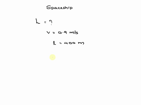 spaceship-flies-past-earth-at-a-speed-of-0990c-a-crew-member-on-board-the-spaceship-measures-its-length-obtaining-the-value-400-m-what-length-do-observers-measure-on-earth-46577